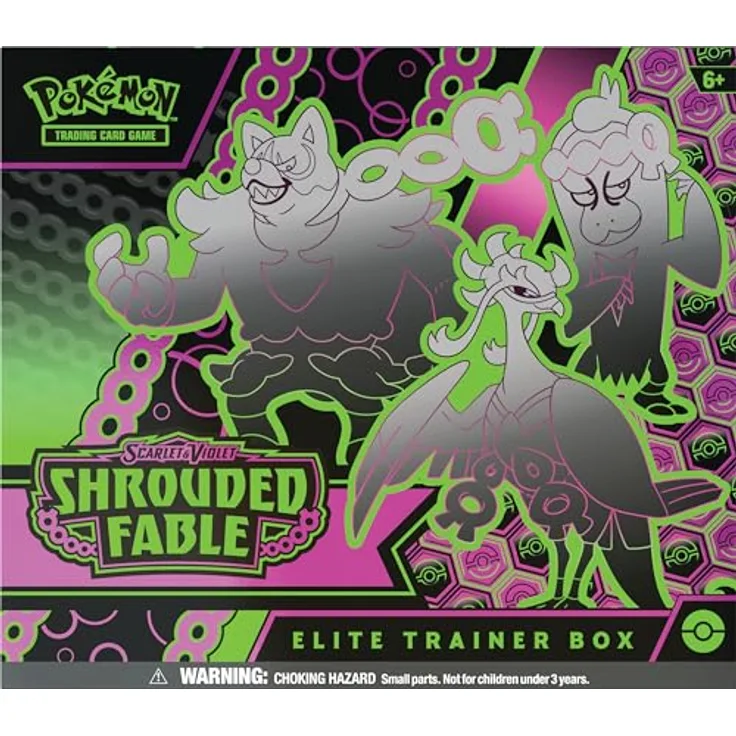 Nintendo Pokémon TCG SV 6.5 Elite Trainer Box *Englische Version* mit 9 Booster-Packs und exklusiver Promo-Karte