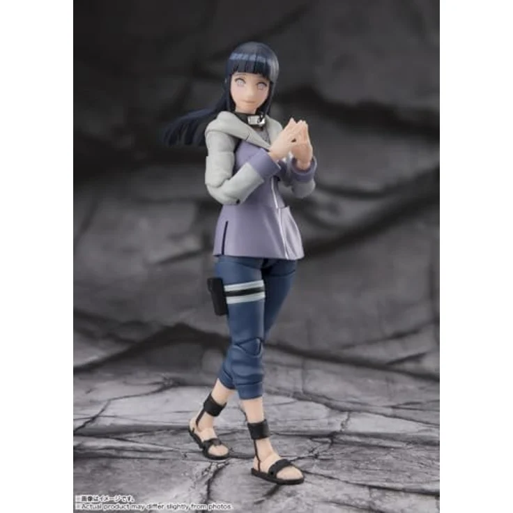 Bandai Tamashii Nations Naruto S.H.Figuarts Actionfigur Hinata Hyuga, 13 cm, inkl. Zubehör, Virtuous Byakugan – Bild 3