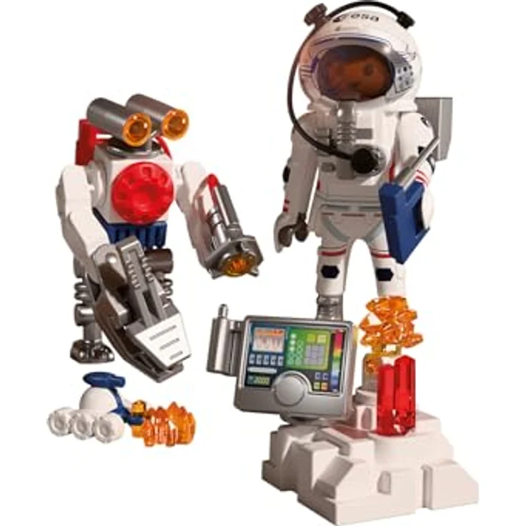 Playmobil® 72014 - Astronaut mit Roboter, entwickelt in Kooperation mit der ESA, für Kinder ab 3 Jahren – Bild 4