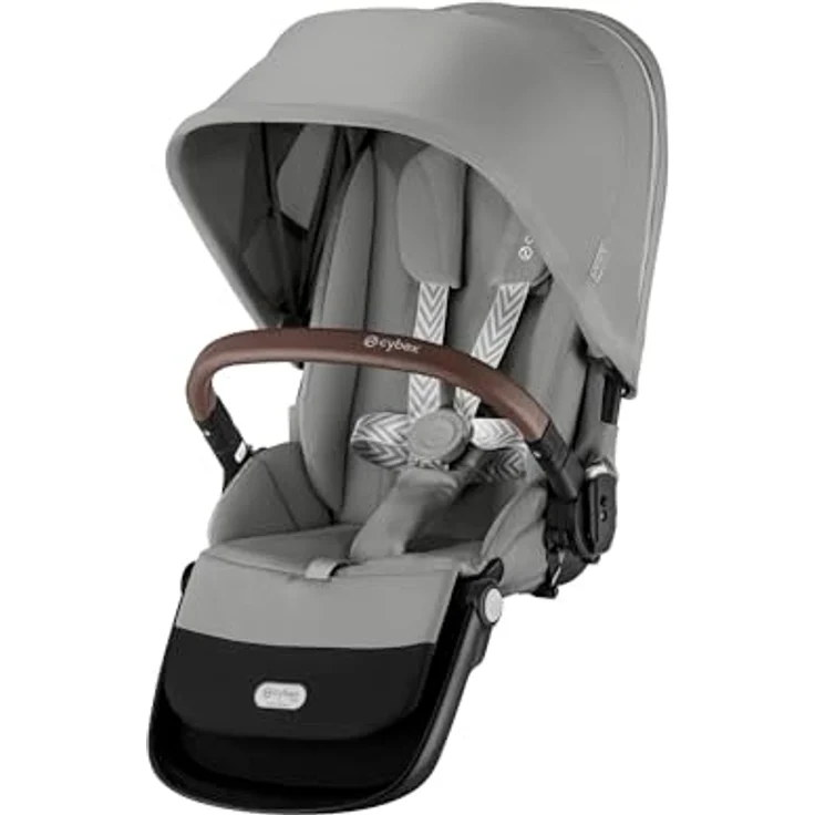 Cybex Gazelle S Sitzeinheit, Kinderwagenaufsatz für Geschwisterwagen mit ergonomischer Liegeposition und XXL-Sonnendach, Kollektion 2023 – Bild 1