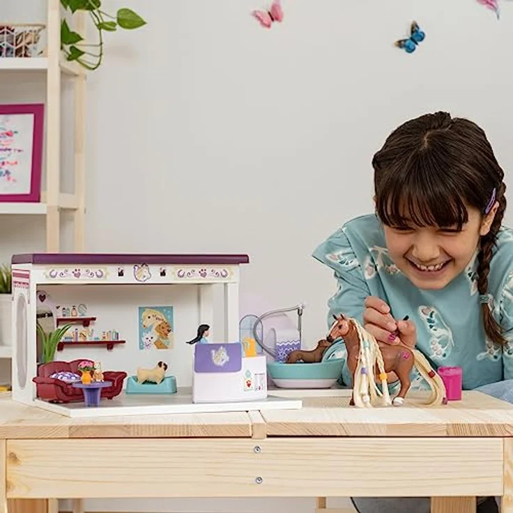 schleich 42614 Tier Salon, ab 4 Jahren, HORSE CLUB Sofia's Beauties - Spielset, 66 Teile – Bild 2