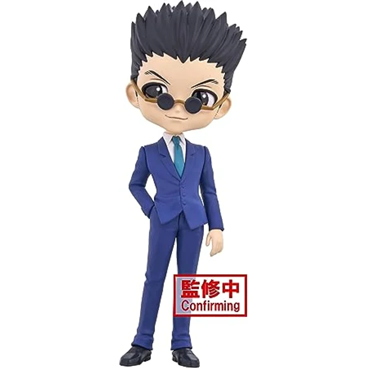 Banpresto Q Posket Leorio Figur Hunterxhunter, 15 cm handgefertigte PVC-Sammelfigur, mehrfarbig, inkl. Basishalter, versiegelte Box – Bild 5