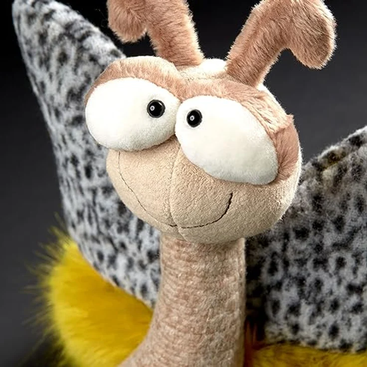 sigikid Plüschtier Happy Day, BeastsTown, Kuscheltier zum Sammeln und Schmusen, Beige/Gelb/Schmetterling – Bild 2