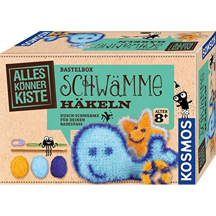 Kosmos AllesKönnerKiste Bastelbox Schwämme häkeln – Bild 2