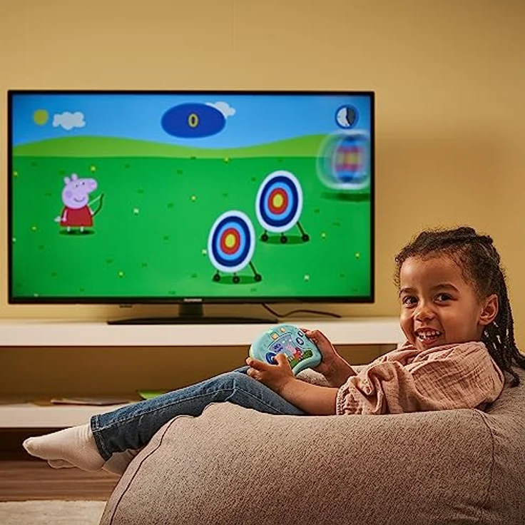 Vtech® Kindercomputer Peppa Pig, ABC Smile TV-Lernkonsole – Bild 6