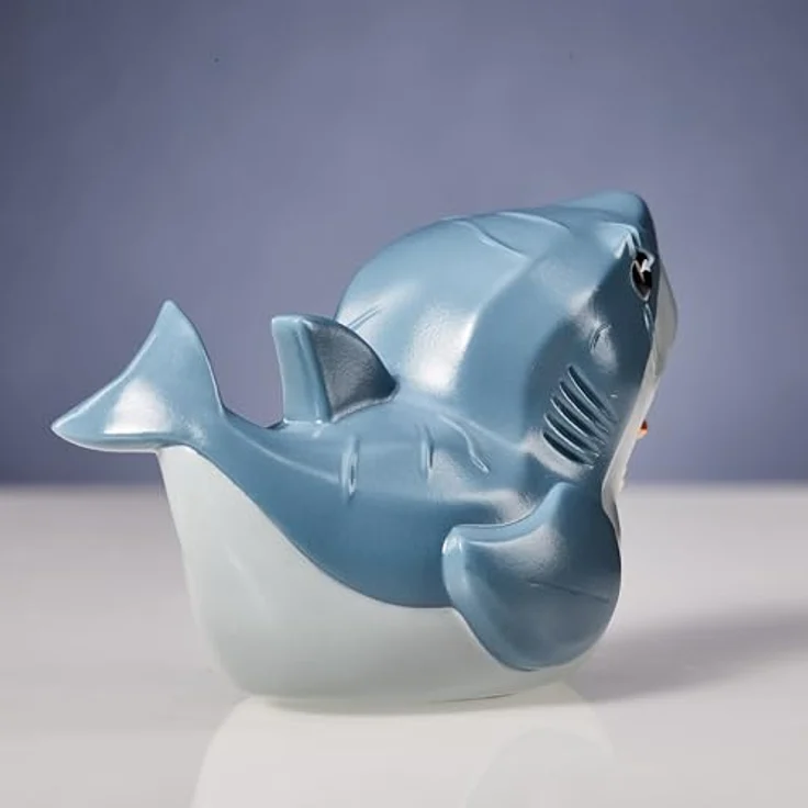 TUBBZ Mini Bruce, Sammelbare Vinyl-Gummiente im Jaws-Design, ca. 5 cm hoch, offizielle Jaws-Lizenz, Teil der TUBBZ-Serie – Bild 4