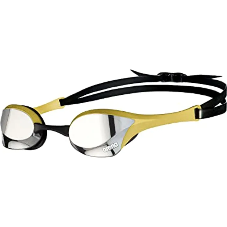 ARENA Unisex, Schwimmbrille, Silver-Gold, Einheitsgröße