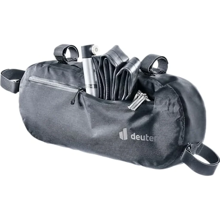 deuter Fahrradtasche CABEZON FB 6, leichte Kinder-Rahmentasche aus recyceltem Material mit reflektierenden Elementen und sicherer Fixierung – Bild 3