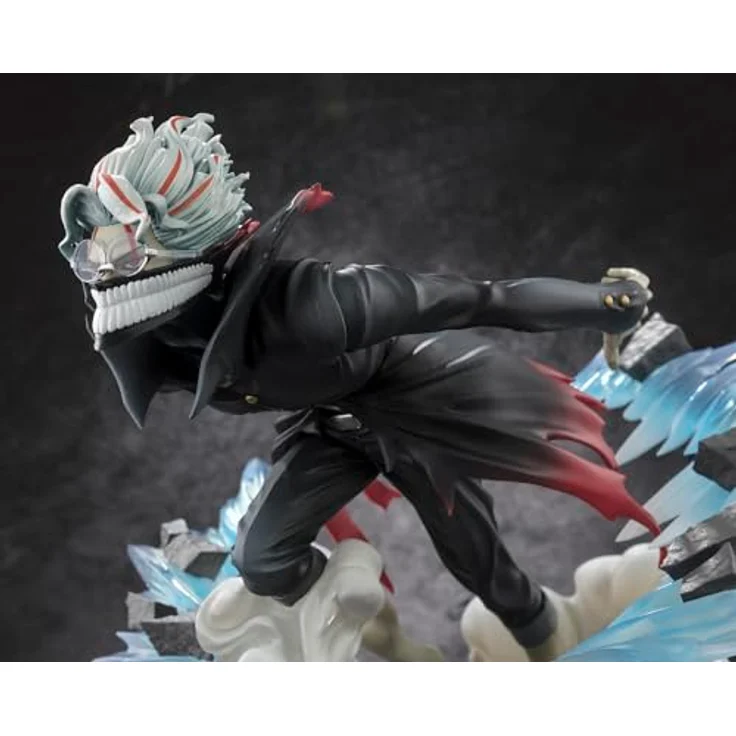 Tamashii Nations Dandadan Figuarts Zero Okarun Transformierte Statue, detailreiche PVC Statue, 15 cm mit Base in Fenster-Box – Bild 5
