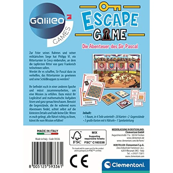 Escape Game - Die Abenteuer des Sir Pascal – Bild 3