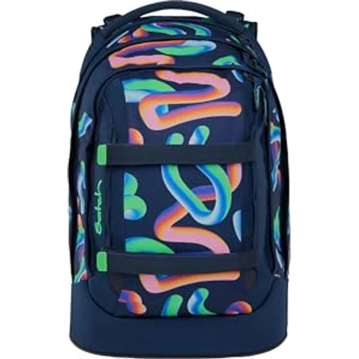 Satch Pack Set, Ergonomischer Schulrucksack mit 30L Stauraum, wasser- und schmutzabweisend, für Schüler ab 5. Klasse – Bild 1