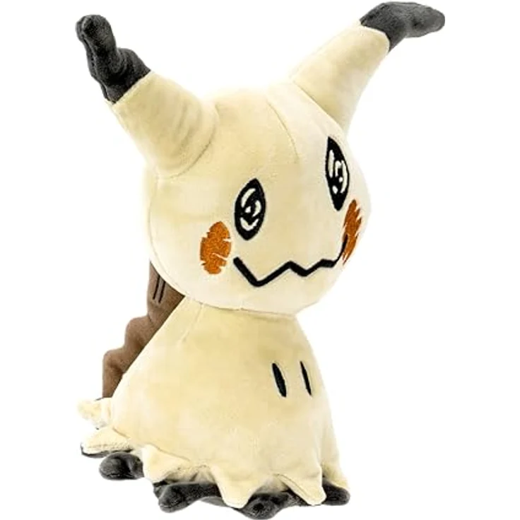Jazwares Pokémon Plüsch Mimikyu, 20 cm Kuscheltier aus 100% Polyester mit realistischen Details – Bild 8