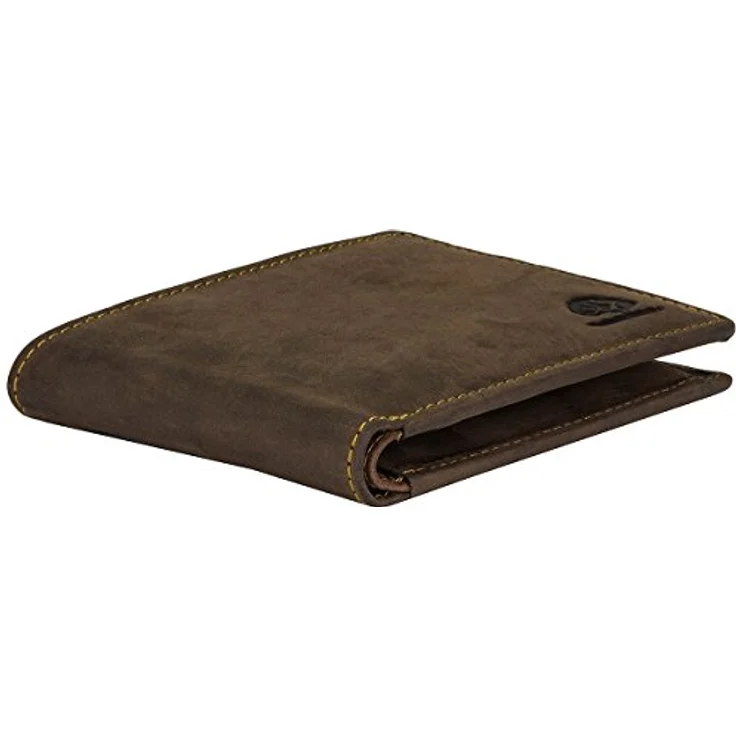 Greenburry Vintage RFID Geldbeutel Leder Geldbörse braun – Bild 3
