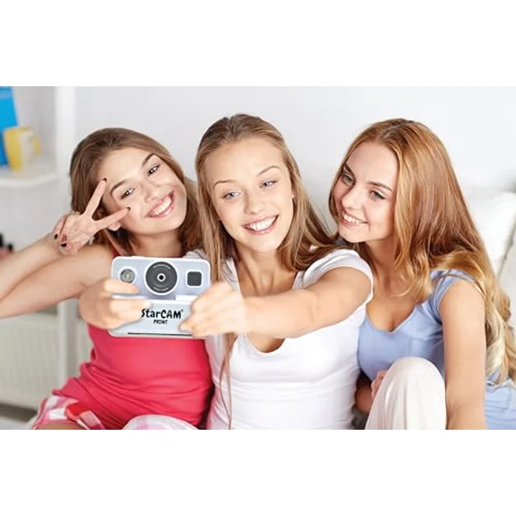 Lexibook Starcam Sofortbild-Digitalkamera-Paket mit integriertem Sofortdrucker, Zoom und Kreativ-Set für Kinder – Bild 4