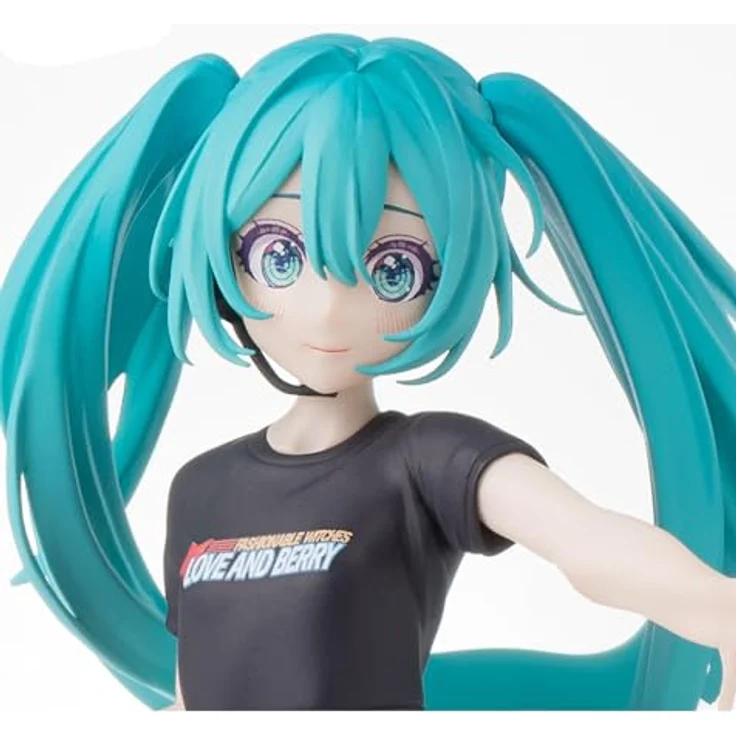 SEGA Desktop×Decorate Collections Hatsune Miku x Love and Berry Dress Up and Dance! Figur im Beerenkostüm Ver., inklusive Standfuß, offizielles Lizenzprodukt – Bild 5