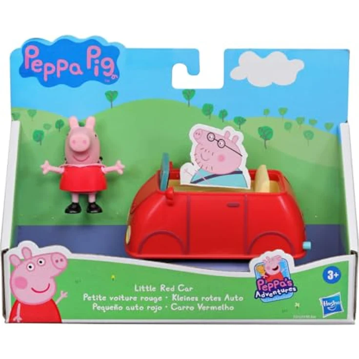 Hasbro F22125X0 Peppa Pig rotes Auto – Bild 4