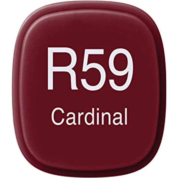 Copic Classic Marker Typ R - 59, Cardinal, professioneller Layoutmarker mit breiter und feiner Spitze, schnelltrocknend und nachfüllbar – Bild 3
