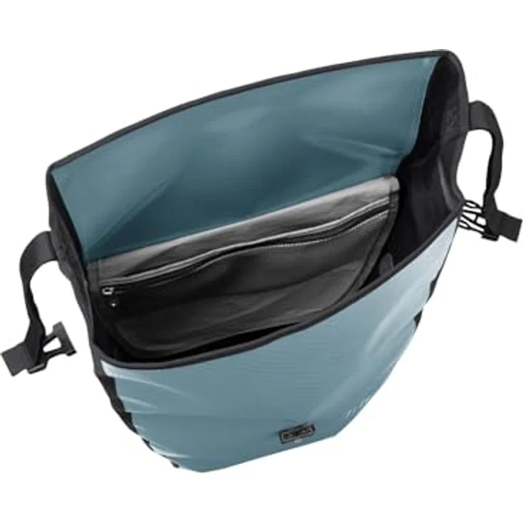 Vaude Aqua Back, Gepäckträgertasche (48 l) mit wasserdichtem Wickelverschluss und QMR 2.0 Befestigungssystem, umweltfreundlich aus recycelten Materialien – Bild 3