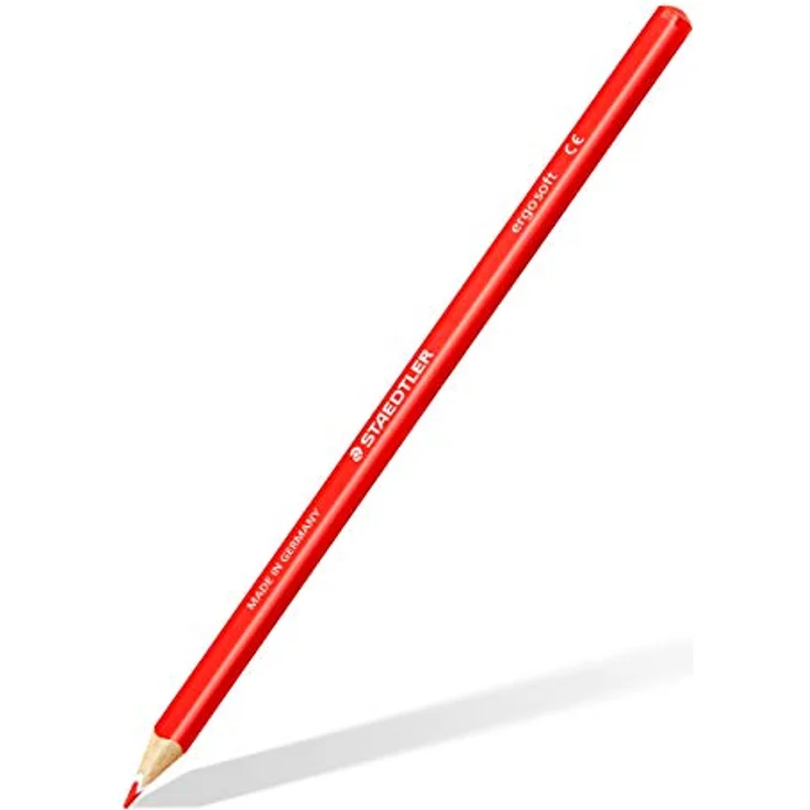 STAEDTLER Buntstift 12 ergosoft® 157 Buntstifte farbsortiert, leuchtende Farben, ergonomisches Design und Anti-Bruch-System – Bild 5