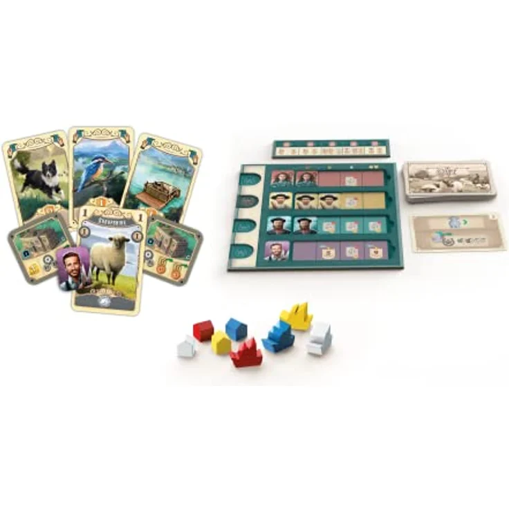 Eggertspiele , Great Western Trail – Neuseeland , Kennerspiel , Strategiespiel , 1-4 Spieler , Ab 12+ Jahren , 75-150 Minuten , Deutsch – Bild 4