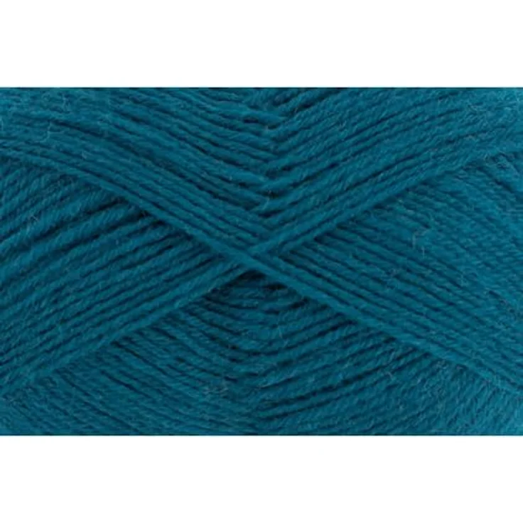 Gründl Gründl Wolle Hot Socks uni 50 g petrol Häkelwolle, strapazierfähiges Sockengarn mit superwash-Ausrüstung – Bild 3