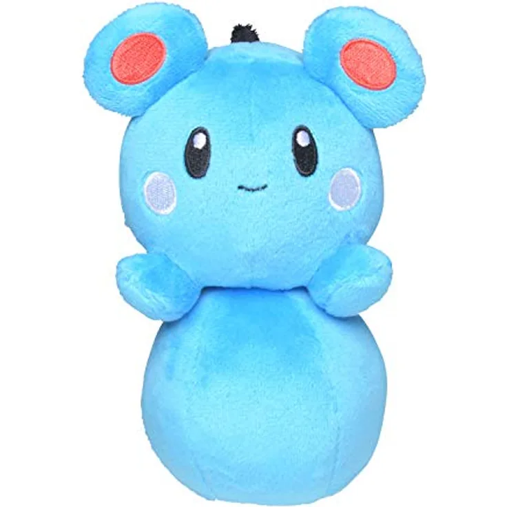 Pokémon Center Azurill Sitting Cuties Plush, 16 cm großes Kuscheltier, neu