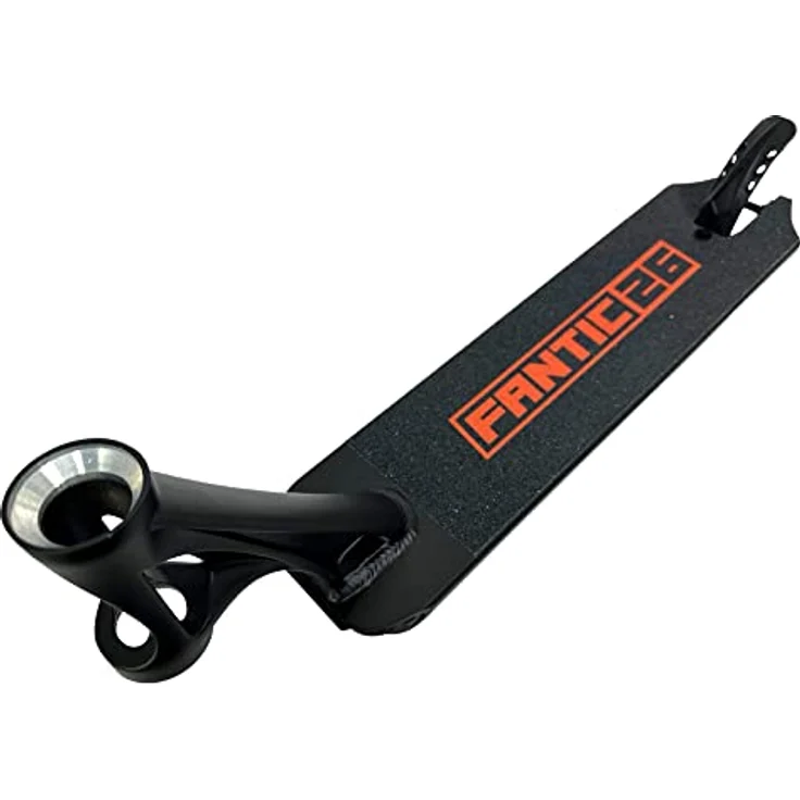 Fantic26 Stuntscooter Fantic26 Stunt-Scooter Griptape 58,5cm x 15,5cm Schwarz/Orange - Reißfestes PVC Material, Individuell anpassbar, Extra starker Kleber – Bild 4
