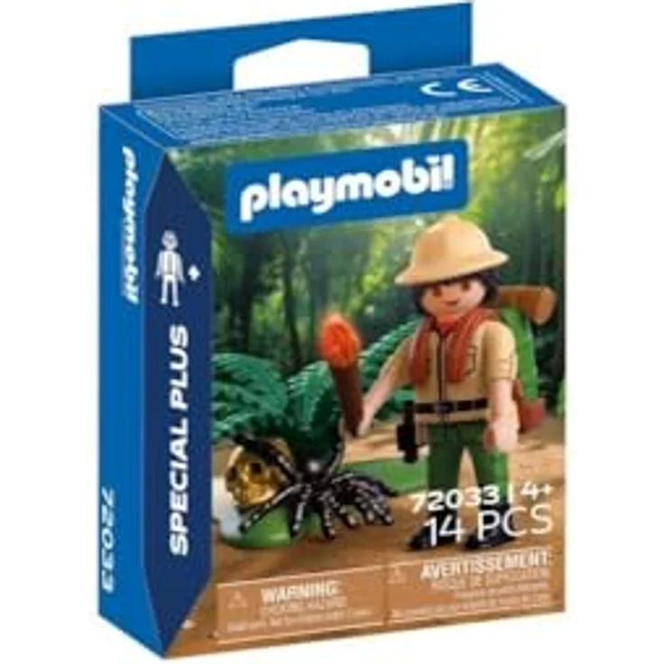 PLAYMOBIL 72033 Abenteurer, Special Plus Set mit Fackel und Ausrüstung für Abenteuer im Dschungel – Bild 2