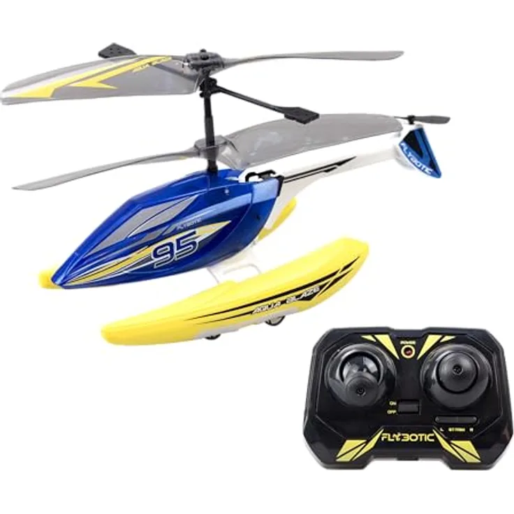 Silverlit Aqua Blaze, Ferngesteuerter Hubschrauber mit 3 Kanälen, 2,4 GHz Steuerung und präziser Geschwindigkeitsregelung
