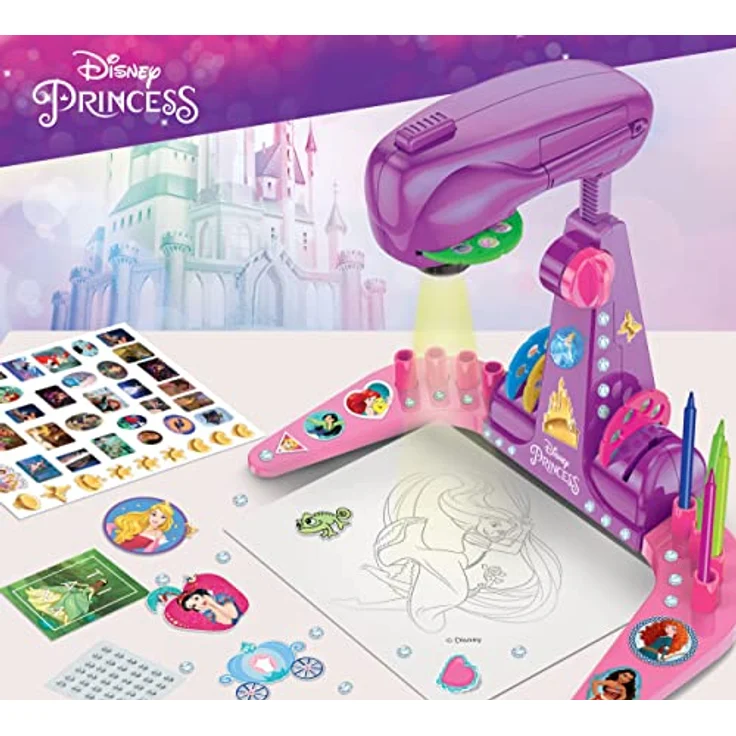 Lisciani Giochi 92956 Princess Proiettore Drawing School - Preisvergleich – Bild 6