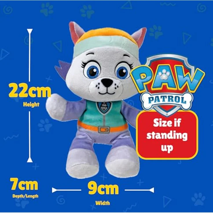 TY - Kollektion Paw Patrol, Everest, 20 cm, Floppy-Version, weiches Plüschtier, Geschenkidee - T44015 – Bild 3
