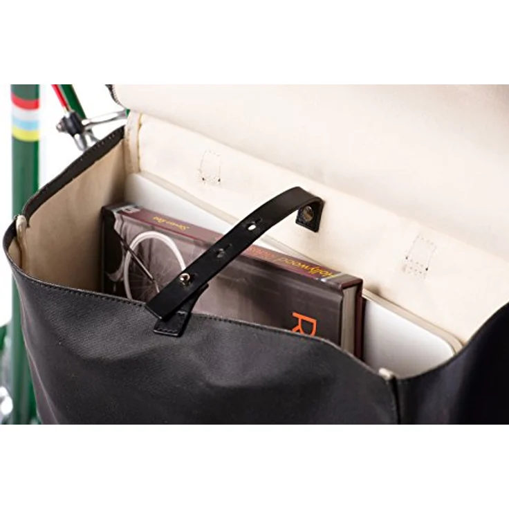 Brooks England Ltd. Unisex Adult Pannier Gepäckträgertaschen, Black, 12 x 35 x 36 cm – Bild 3