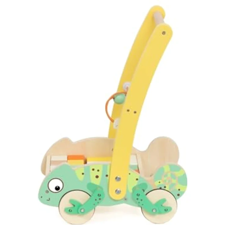 Classic World Lauflernwagen mit Bausteinen, pädagogisches Spielzeug für den frühen Bewegungs- und Lernprozess – Bild 4