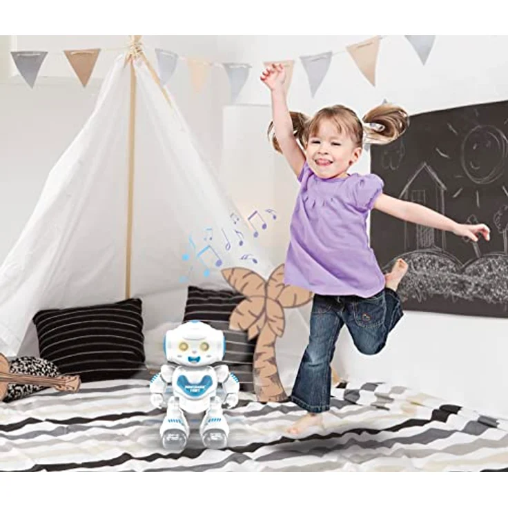 Lexibook POWERMAN FIRST, Programmierbarer Lernroboter mit Tanz, Musik und Fernbedienung, interaktiv, Französisch – Bild 4