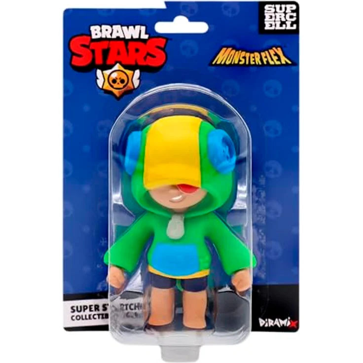 Bizak Monsterflex Brawl Stars Löwe, 13 cm Sammelfigur, super ausziehbar und elastisch, für Sammler und Kinder ab 8 Jahren – Bild 2
