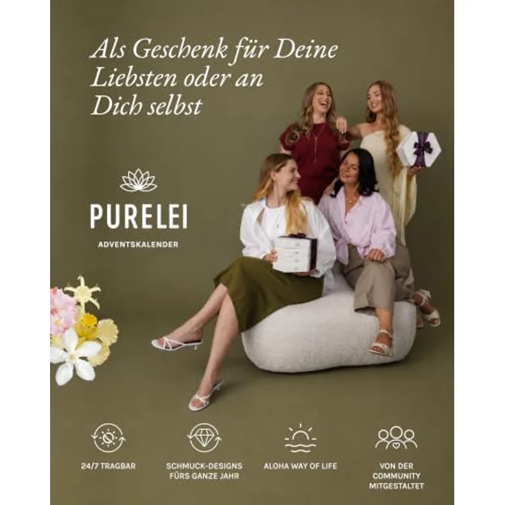 Purelei Schmuck Adventskalender 2026 für Frauen – 100% Edelstahl, Silber, bestehend aus 4 Modulen – Bild 6