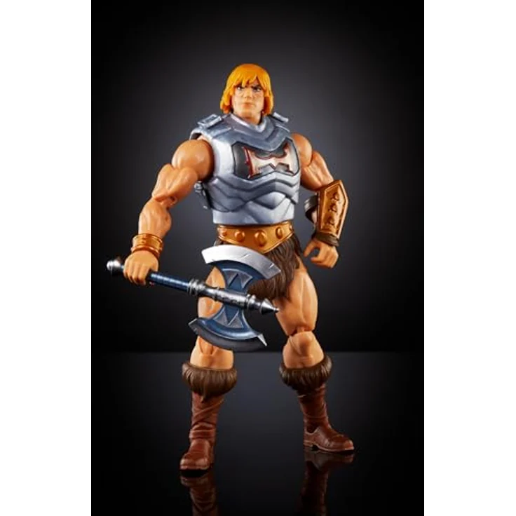 Mattel® Actionfigur Masters of the Universe Masterverse Core Battle Armor He-Man HYC49, Deluxe-Actionfigur mit 30 Bewegungspunkten, authentischen Details und Kampfaxt – Bild 3