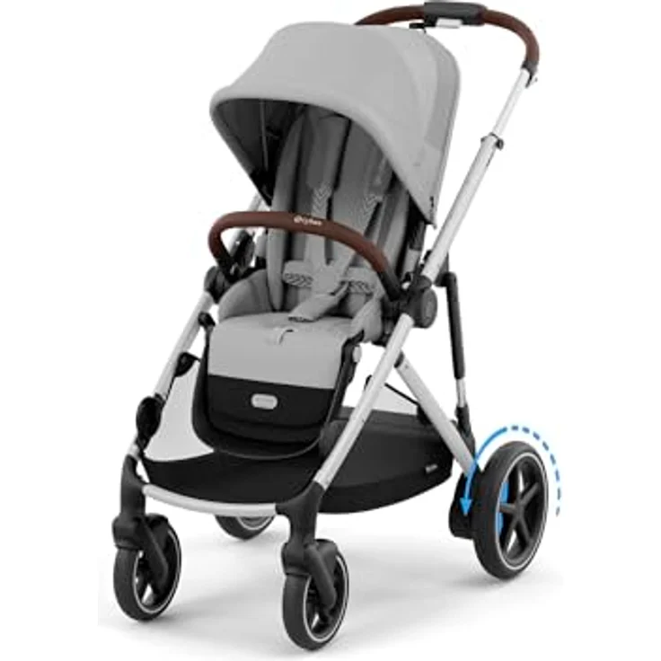 Cybex eGazelle S, Kinderwagen mit E-Motor, Wiegefunktion und großem Einkaufskorb – Bild 1