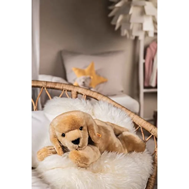 Steiff 067433 Heavenly Hugs Henny Hund 50cm, blond liegend – Bild 3
