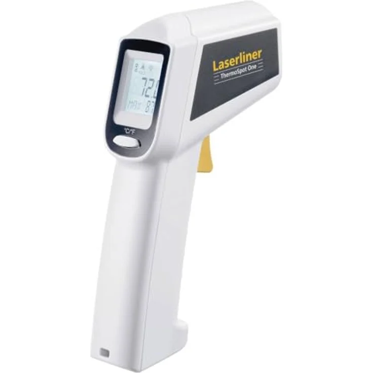 LASERLINER ThermoSpot One, Infrarot-Thermometer mit Ziellaser, berührungslose Messung, nachhaltiges Gehäuse aus recyceltem Kunststoff – Bild 3