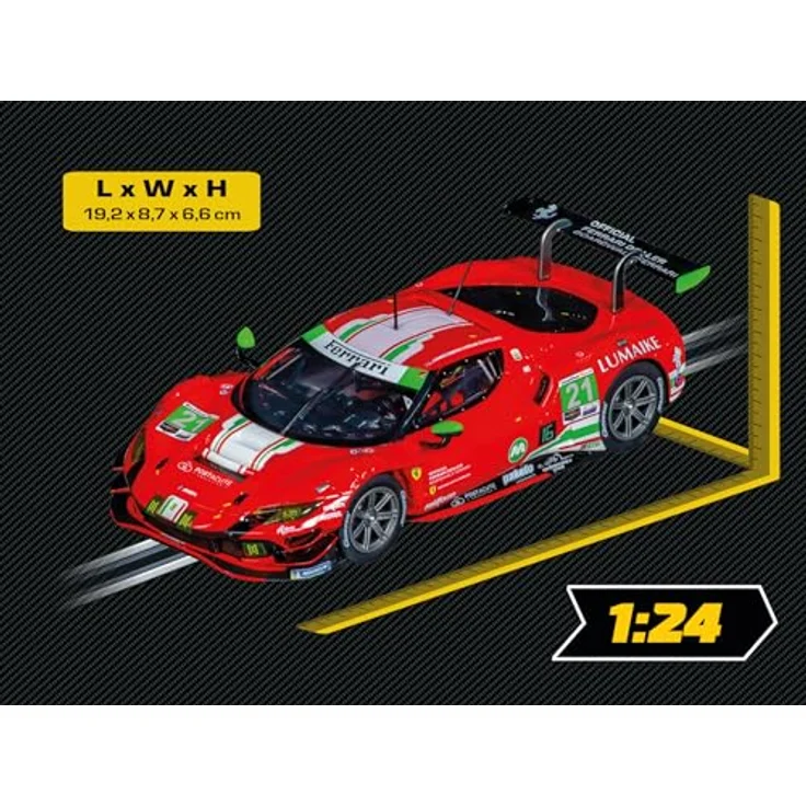 Carrera DIGITAL 132 Full Throttle, Slotracing-Set mit 8 Meter Streckenlänge, inkl. Lamborghini Huracán GT3 Evo2 und Porsche 911 GT3 R, Wireless Controller, für bis zu 6 Fahrer – Bild 3
