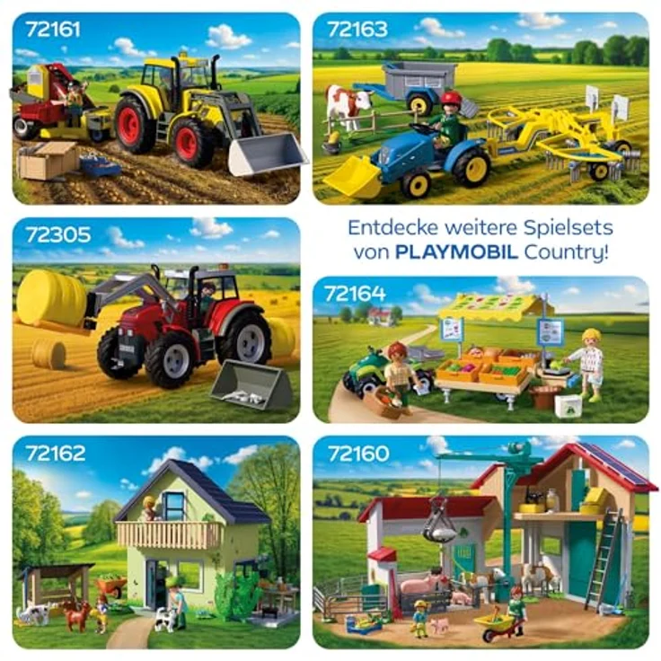 Playmobil Country Veterinarian, Spielset mit Kalb, Gehege und medizinischem Zubehör für fantasievolles Rollenspiel – Bild 5