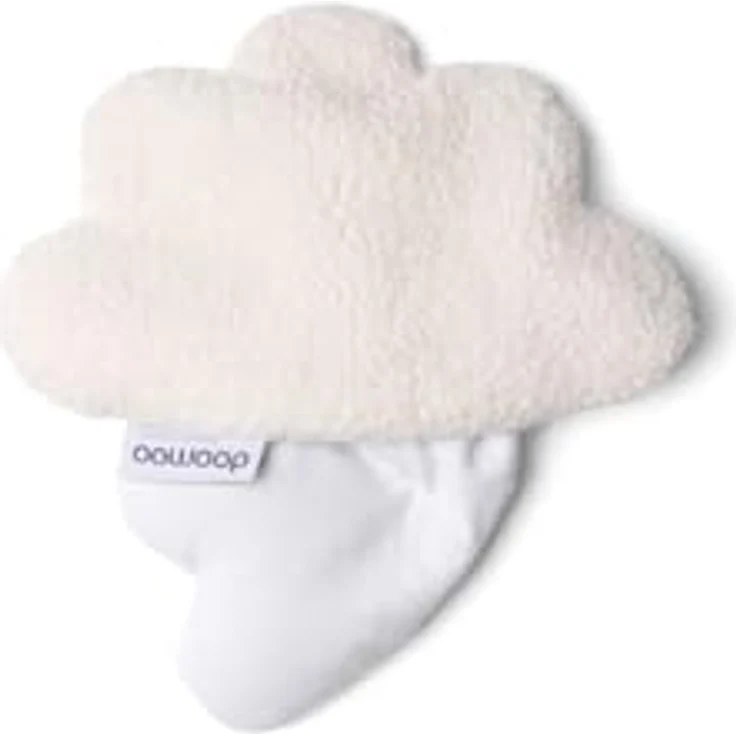 doomoo Snoogy Wärmekissen, mit Rapssamenfüllung und Lavendelduft, Cloud White, für Babys und Kleinkinder, maschinenwaschbarer Bezug aus Bio-Baumwolle – Bild 4