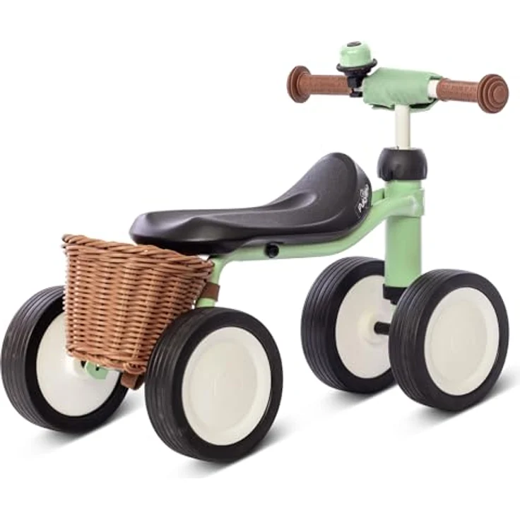 PUKY PUKYLINO BUNDLE | Laufrad für Kinder ab 1 Jahr geeignet | Hochwertiger Stahl mit stoßfester Pulverbeschichtung | FLOAT-Laufräder | Pastellgrün – Bild 2