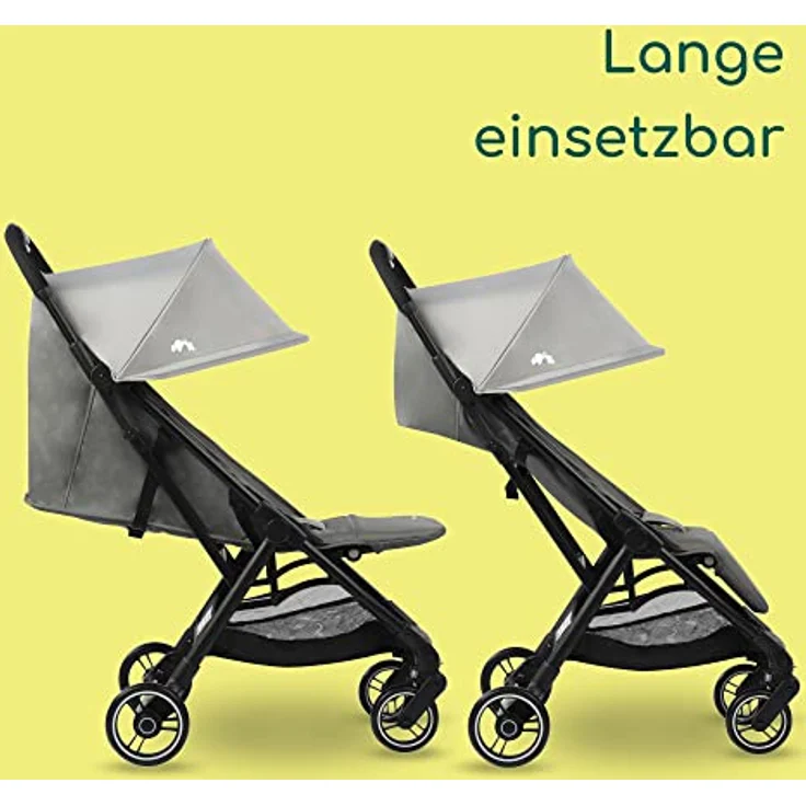 Bebeconfort Bonny, ultrakompakter 3-in-1 Kinderwagen mit automatischem Klappsystem, grau – Bild 6