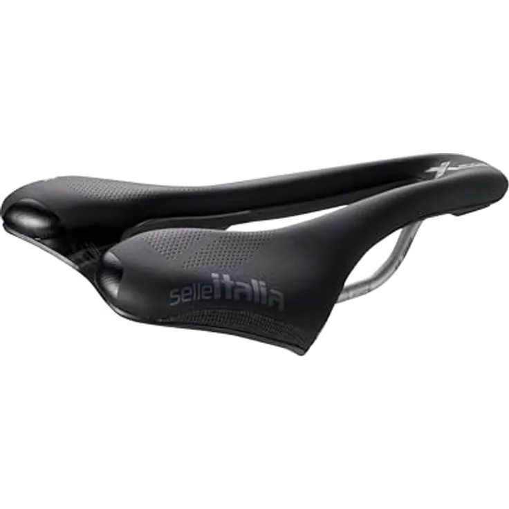 Selle Italia SLR Boost X-Cross Superflow TI Sattel schwarz - S3, Fibra-Tek Cover, 195g/200g, idmatch S3/L3