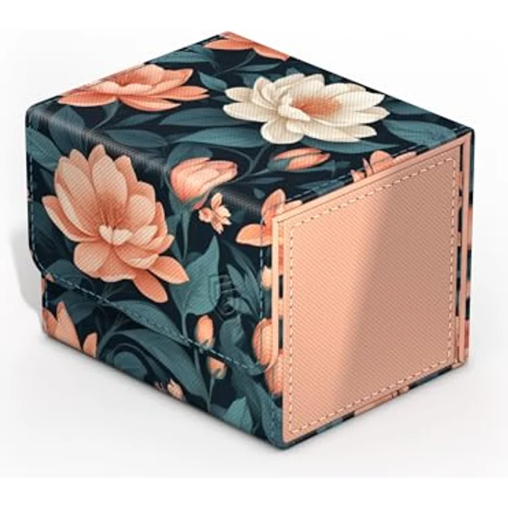 Ultimate Guard Sidewinder 100+ Xenoskin, Deck-Box für Sammelkartenspiele mit starkem Magnetverschluss, Floral Places - Quiet Glade – Bild 2