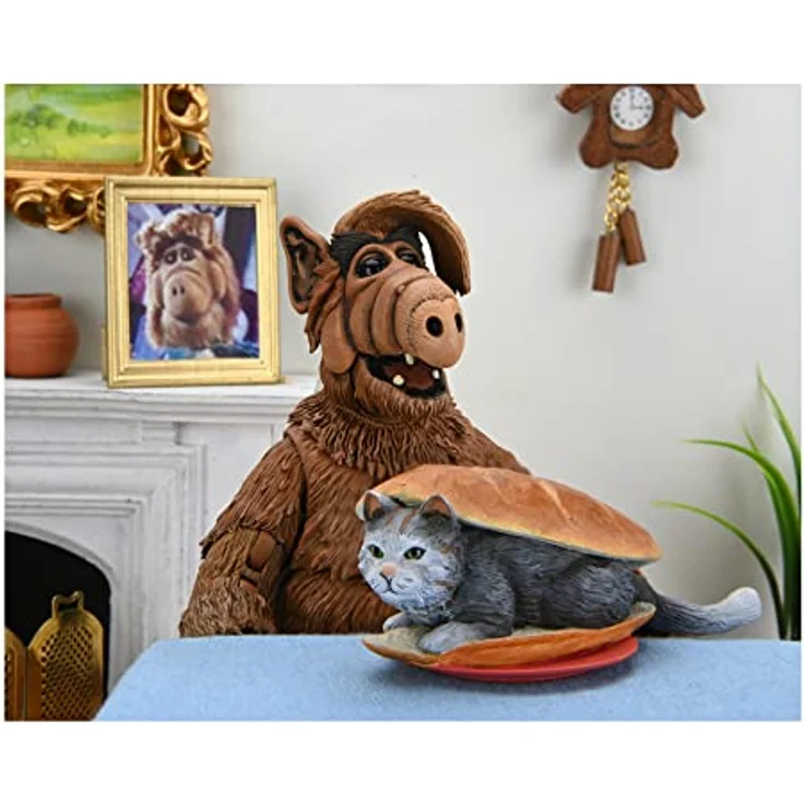 NECA Alf 7" Scale Actionfigur Ultimate Alf aus Kunststoff,, Geschenkverpackung. – Bild 4