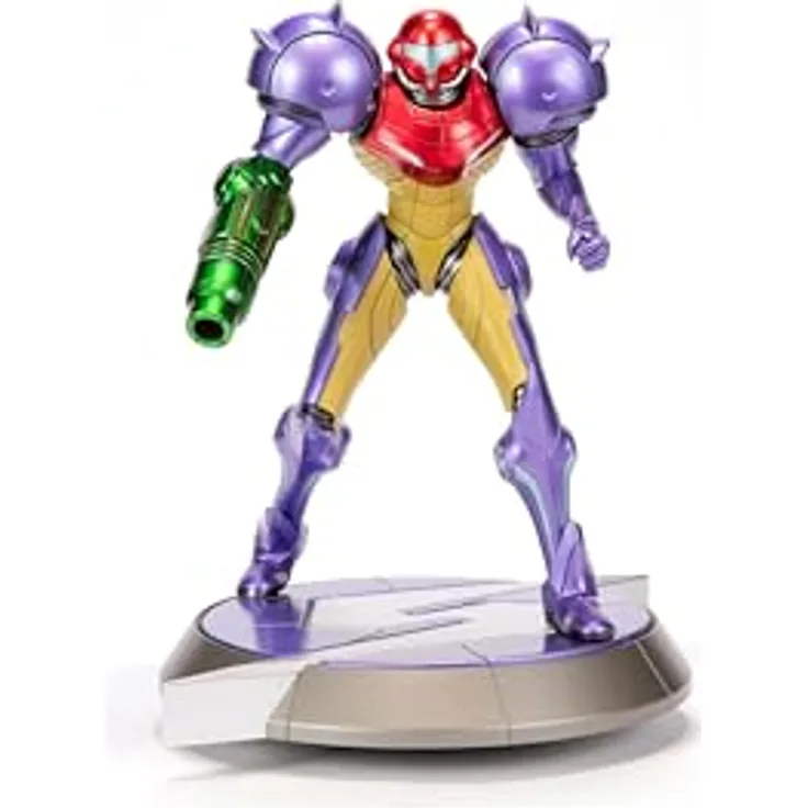 First4Figures Metroid Prime Samus Gravity Suit PVC-Figur, 25 cm, detailgetreue Nachbildung mit exklusiver Sockelbasis