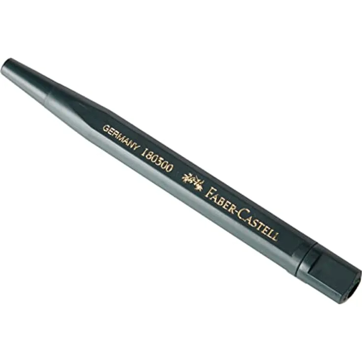 Faber-Castell 180300 - Drehstift mit Glasradierer, Schaftfarbe: grün